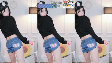 AfreecaTV主播彩婉BJ채화2021年4月11日直播视频舞蹈剪辑211229